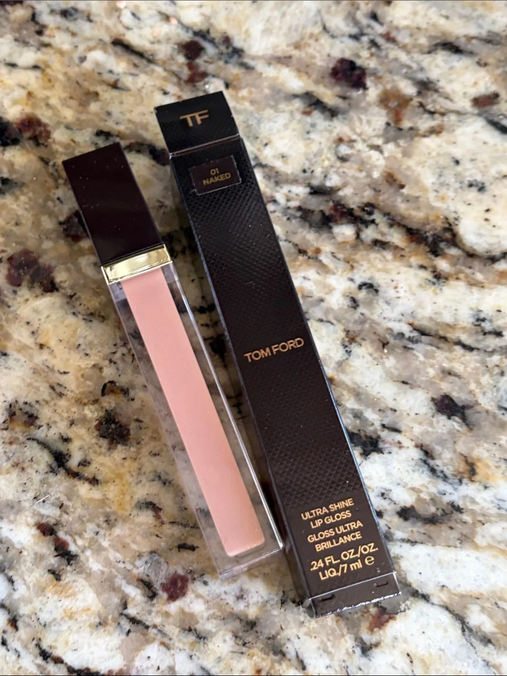 ⚡️❄️Rare! Tom Ford Naked 01 Ultra Shine Lip Gloss